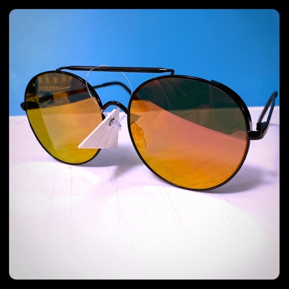 Accessories - Unisex round steampunk style sunglasses. Trendy